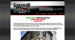 Desktop Screenshot of lorenzoandsons.com